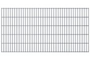 2D Garden Fence Panels 2.008x1.03 m 14 m (Total Length) Grey