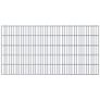 2D Garden Fence Panels & Posts 2008x1030 mm 14 m Grey Image 9
