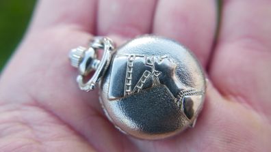 small Pocket Watch with Cleopatra, quarts - fresh battery