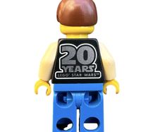 Lego HAN SOLO Minifigure 20 Anniversary Lego Star Wars Lego Minifigure