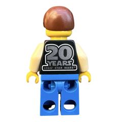 Lego HAN SOLO Minifigure 20 Anniversary Lego Star Wars Lego Minifigure