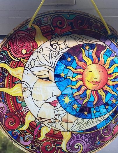 Sun/Moon Suncatcher