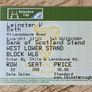 2004 Heineken Cup Leinster v Bath Programme & Ticket Image 2