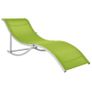 Folding Sun Loungers 2 pcs Green Textilene Image 2