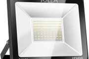 60W LED Floodlight IP66 Waterproof Outdoor Security Light, 4800LM, 3000K Warm White, Outdoor Flood Light Wall Light for Yard, Garage, Warehouse, Parking Lot, Garden - 24 Month Warranty [Energy Class A+]