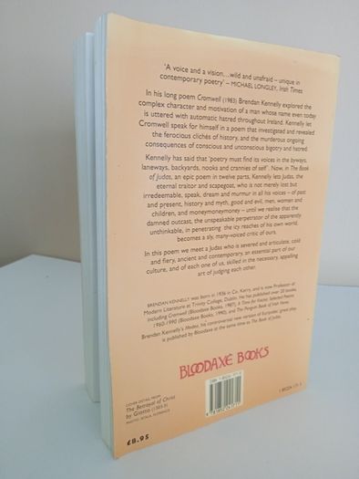 The Book of Judas: A Poem by Brendan Kennelly (RB479)