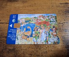 Cyprus Phonecard "Zeno of Kitium", used, 9/2002, 3 Cypriot Pound - free standard postage