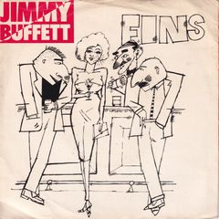 Jimmy Buffet Fins Uk Pressing Picture Sleeve Single 1979