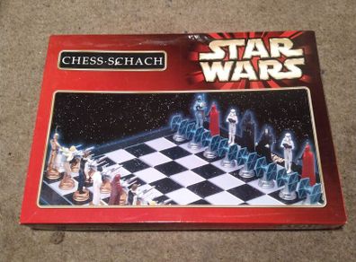 Vintage 1999 Star Wars Chess Set