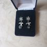 Pave Jewellery Earrings  - Costume  Jewellery.   New. Image 2