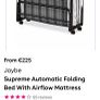 Jaybe Supreme Automatic Folding Bed With Airflow Mattress Image 8