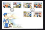 1994 Isle of Man Postman Pat Visits the Isle of Commemorative Stamps First Day Cover (FDC)