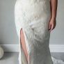 ivory lace and pearl embellished dress Image 3
