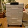 Large White Suitcase Image 3