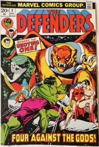 The Defenders #3 The Nameless One & Silver Surfer Appearance