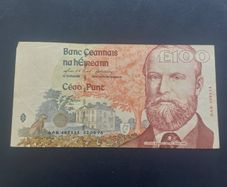 2 x parnell 100 pound notes