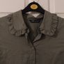 M&S green blouse size 10 Image 2