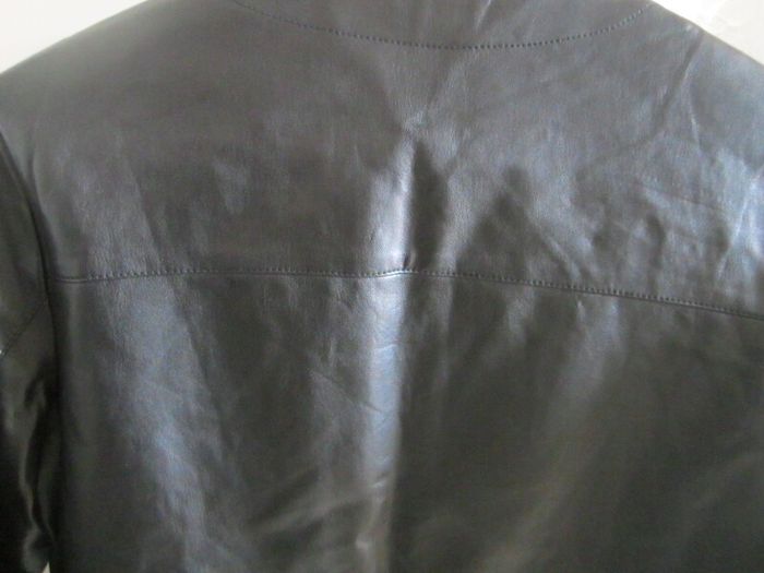Soft Black Faux Leather Jacket - BNWT
