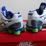 Nike Shox Running Size UK-5.5/EUR-38.5 318084-142 White/Poison Green/Royal Blue-2007 Image 5