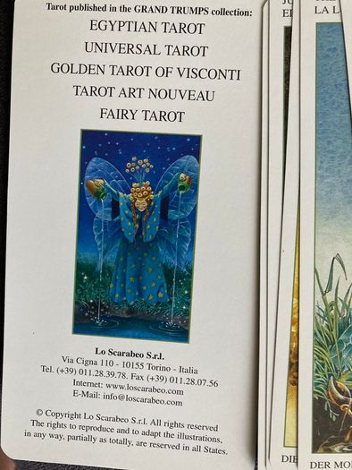 Tarot Deck Card