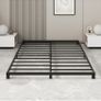 12cm Low King Size Bed frame, Metal Bed 150x200 cm Image 7
