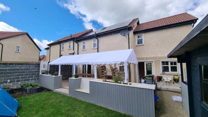 Garden Marquee - 3 x 8m