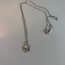 Silver Claddagh Necklace Image 2