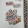 50 pcs Old Chinese Food Oil Tickets All Over The Country Daily Life Note Stamps for Collection Ancient Not Repeated Authentic Image 2