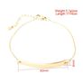 The Elegant Curve Bracelet Custom Engraving By R'Laith Image 3
