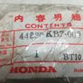 Honda speedo cable xl125 s xl250 r  cb cl 360 Image 2