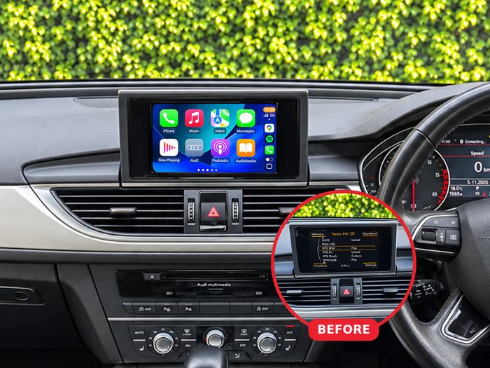 Audi A6 2015-2020 Apple CarPlay & Android Auto Radio - Dublin
