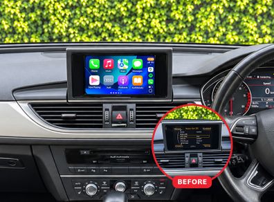 Audi A6 2015-2020 Apple CarPlay & Android Auto Radio - Dublin