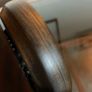 Vintage 70s Vermont Woodbury Shelburne Wood Trivet Lazy Susan Image 3