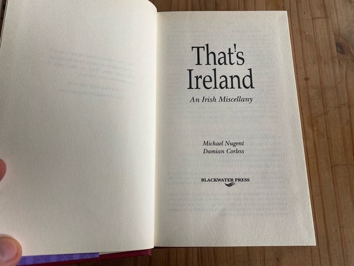 That's Ireland A Miscellany Michael Nugent Damian Corless Book