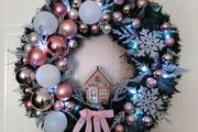 Christmas door wreath