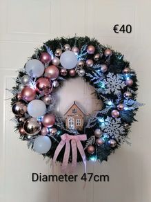 Christmas door wreath