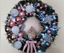 Christmas door wreath