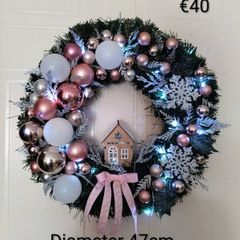 Christmas door wreath