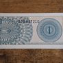 Indonesia, 1 Satu Sen 1964 banknote, uncirculated - free standard postage Image 2