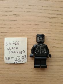 lego sh0466 black panther, set 76103, 76100