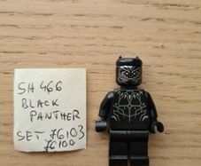lego sh0466 black panther, set 76103, 76100