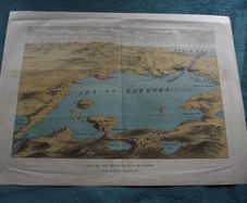 Sea of Marmora - Positions of the British Fleet - Illustrated London News 1878