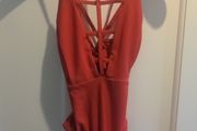 Red bodysuit