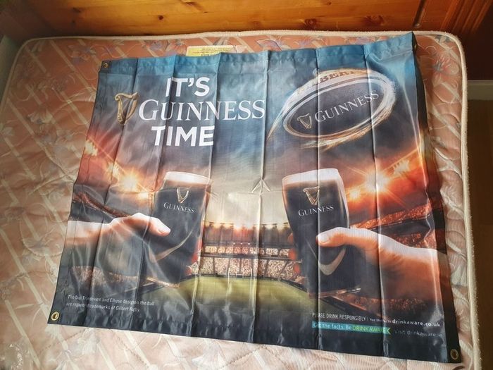 Four guinness time flags all brand new dimensions in pictures free post