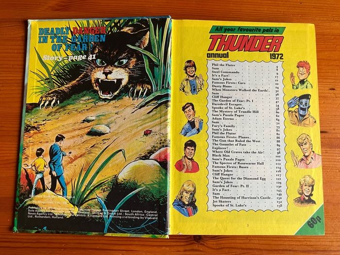 'Thunder' annual 1972