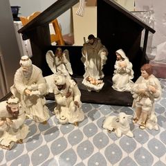 Belleek Nativity set