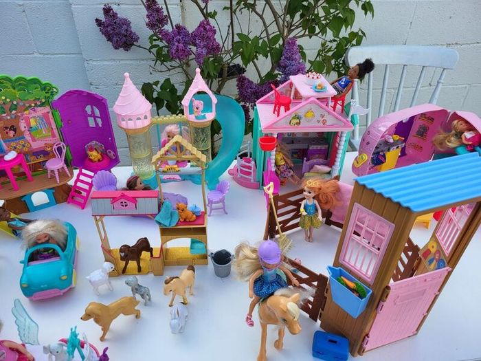 Barbie shelly dolls