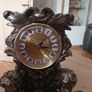 Vintage Cherub Mantel Clock by Academy Image 4