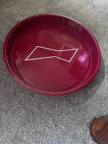 Budweiser tin plate tray