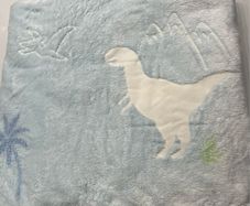 BNWT: XL Large Fleece Dinosaur Blanket